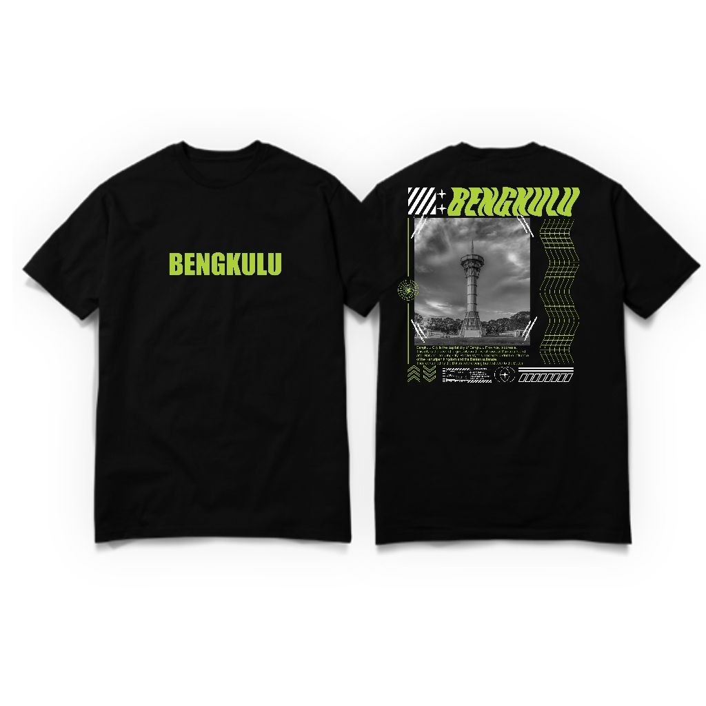 kaos  kota bengkulu ibu kota provinsi bengkulu dewasa dan anak