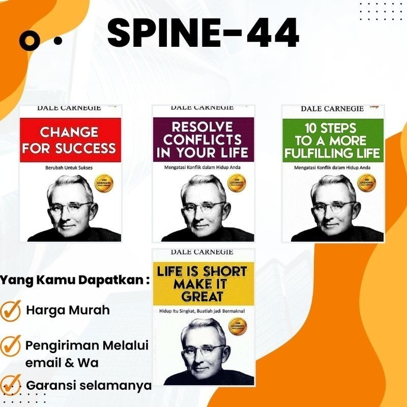 

Paket Lengkap Dale Carnegie Mindset Menuju Hidup Yang Lebih Baik