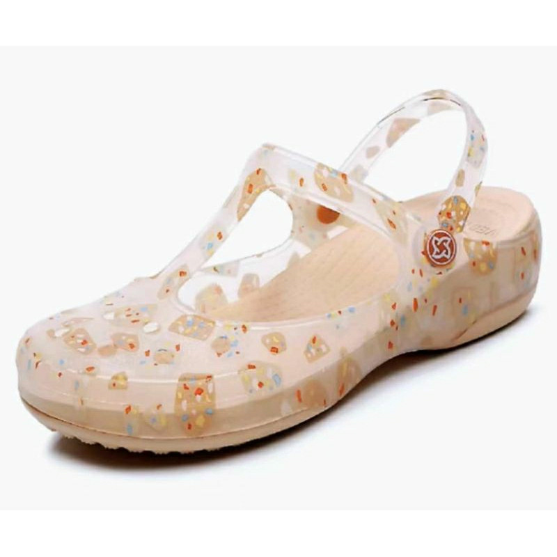 Veblen 6023/ Veblen Motif Totol / Sandal Veblen Non Crocs Wanita / Crocs MARYJANE/ Veblen Original