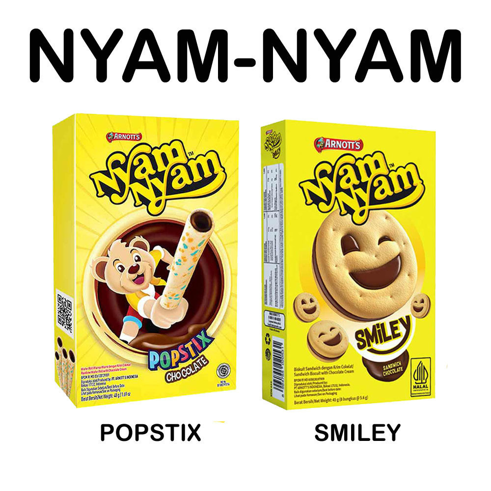 

NYAM-NYAM SMILEY / POPSTIX By Toko DUNIA VARIASI SURABAYA