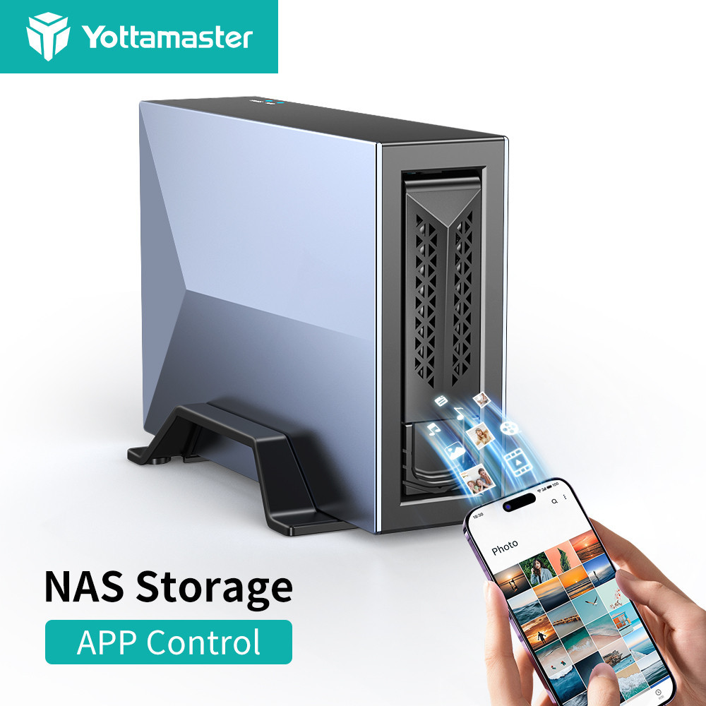 Yottamaster NAS Private Cloud Storage Household Personal Storage Server Network Attached Storage Aut