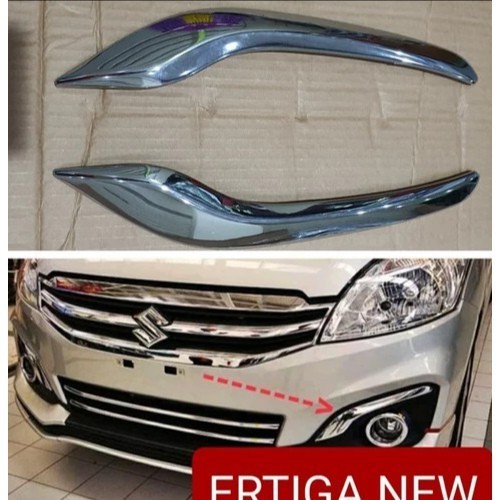 Alis foglamp chrome NEW ERTIGA 2015-2017