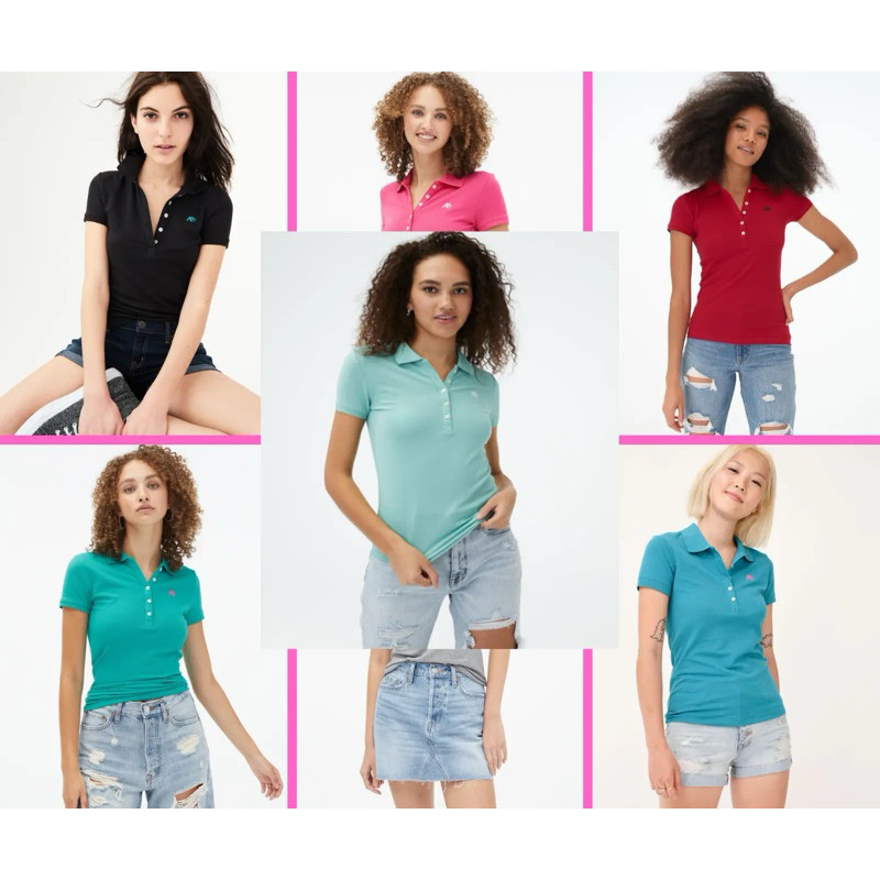 Aeropostale Women Polo Shirt