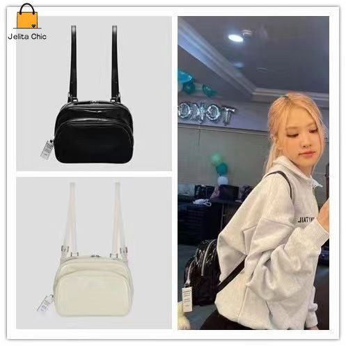 [ COD✅ ] JelitaChic Spot nieeh Merek desainer Korea jennie Jin Zhini ransel gaya yang sama Tas gaya 