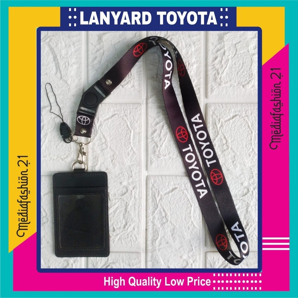 

Lanyard Tali Gantungan ID Card TOYOTA Free Strap Gantungan HP/Flashdisk