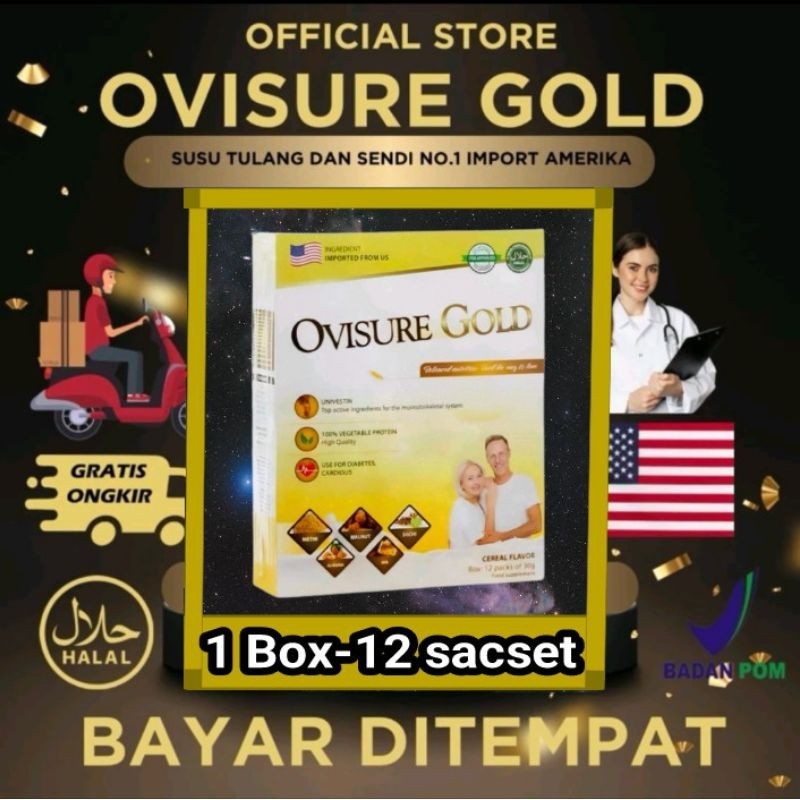 

ORIGINAL 100% OVISURE GOLD MILK SUSU UNTUK MENGUATKAN TULANG DAN SENDI KESEHATAN TULANG
