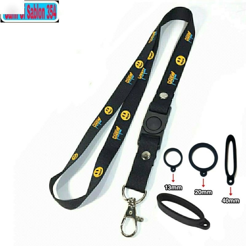 

TALI LANYARD Distro DREW HOUSE Justine Bieber GANTUNGAN KUNCI/GANTUNGAN ID CARD/GANTUNGAN HP/GANTUNGAN POD