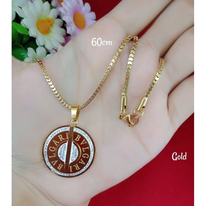 Kalung hijab emas muda kadar 50% kalung emas muda emas kadar rendah anti karat ada surat dari toko