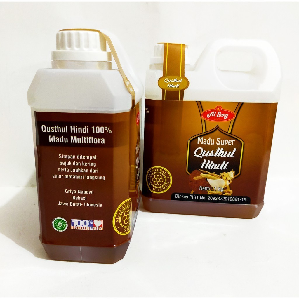 

Super Madu Qusthul Hindi Al-Bany 1kg ( atasi masalah Paru Paru )