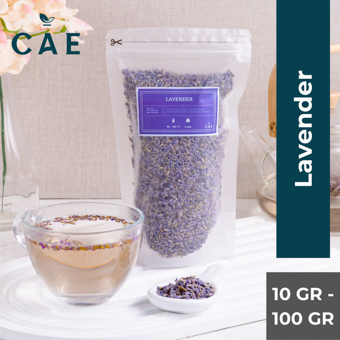 

Bunga Lavender Wangi Premium Dried Lavender Teh Tea Premium Tisane 100 Gram