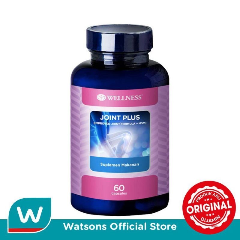 Wellness JOINT PLUS 100% Asli Original improved joint formula glucosamine sulfate( Gratis Ongkir & C