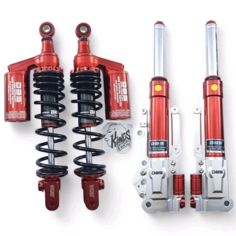 PAKET SHOCK DEPAN DAN BELAKANG DBS PREMIUM 710 - 711 NEW EDITON NMAX OLD - NMAX NEW - AEROX
