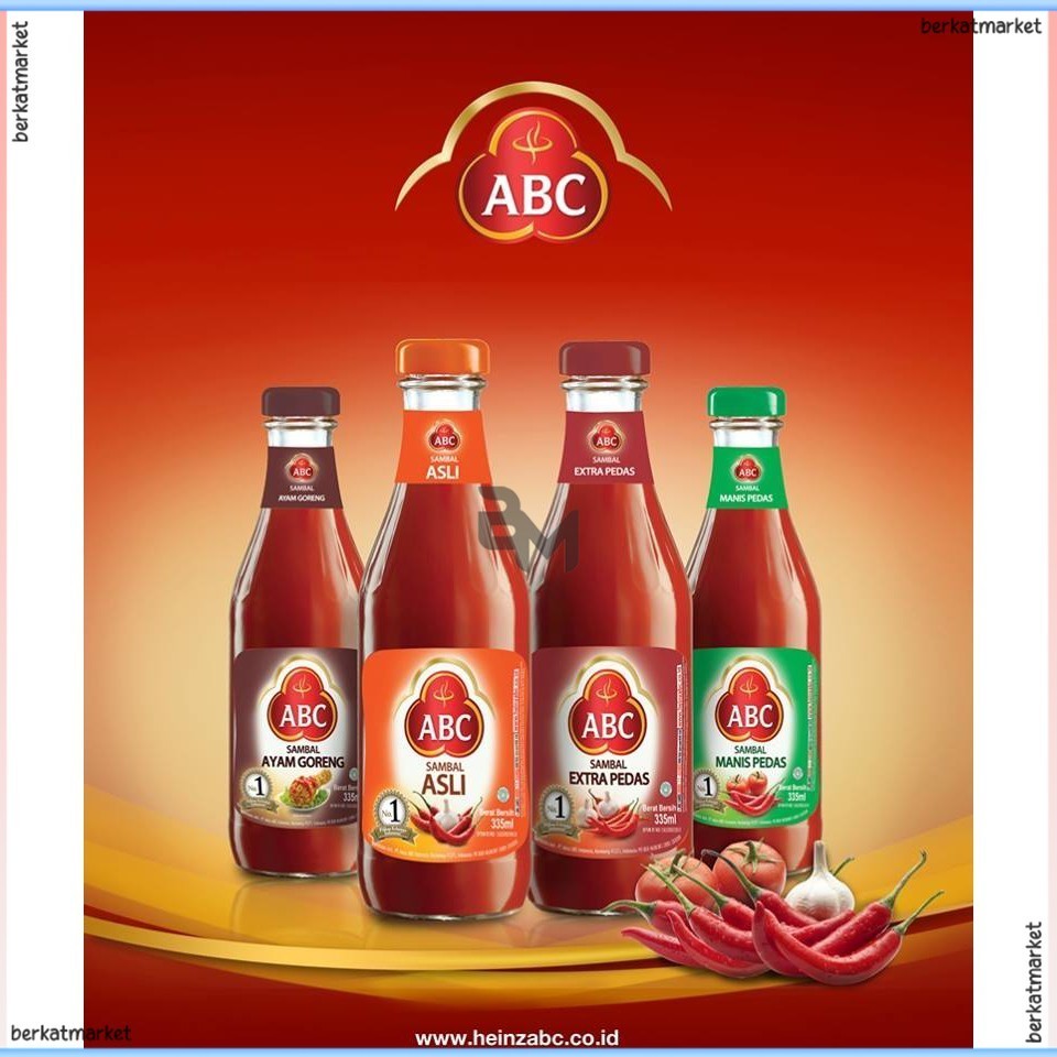 

ABC Saus SambalTomat Btl 275ml