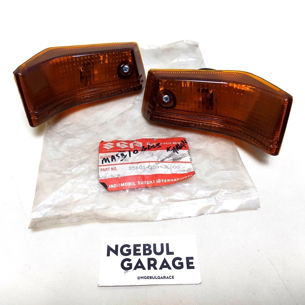 Lampu Sein Depan RC100 Set Kiri Kanan Riting Assy ORI 35601 35443L000