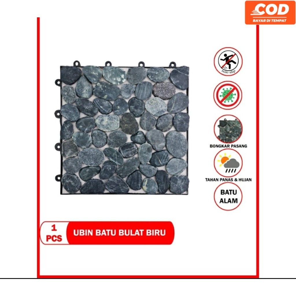 Ubin Batu Alam Lantai Decking Tile Kuat Awet Dan Rapi Dekorasi Taman Outdoor Indoor Dekorasi Aesthet