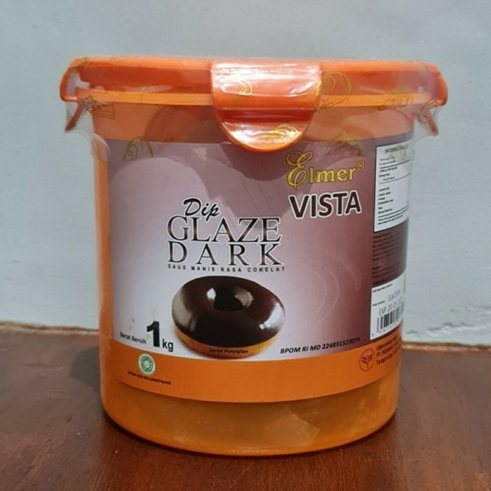 

Elmer Dip Glaze 1kg Dark Choco Tiramisu C4 White Taro GOJEK - White Vanilla