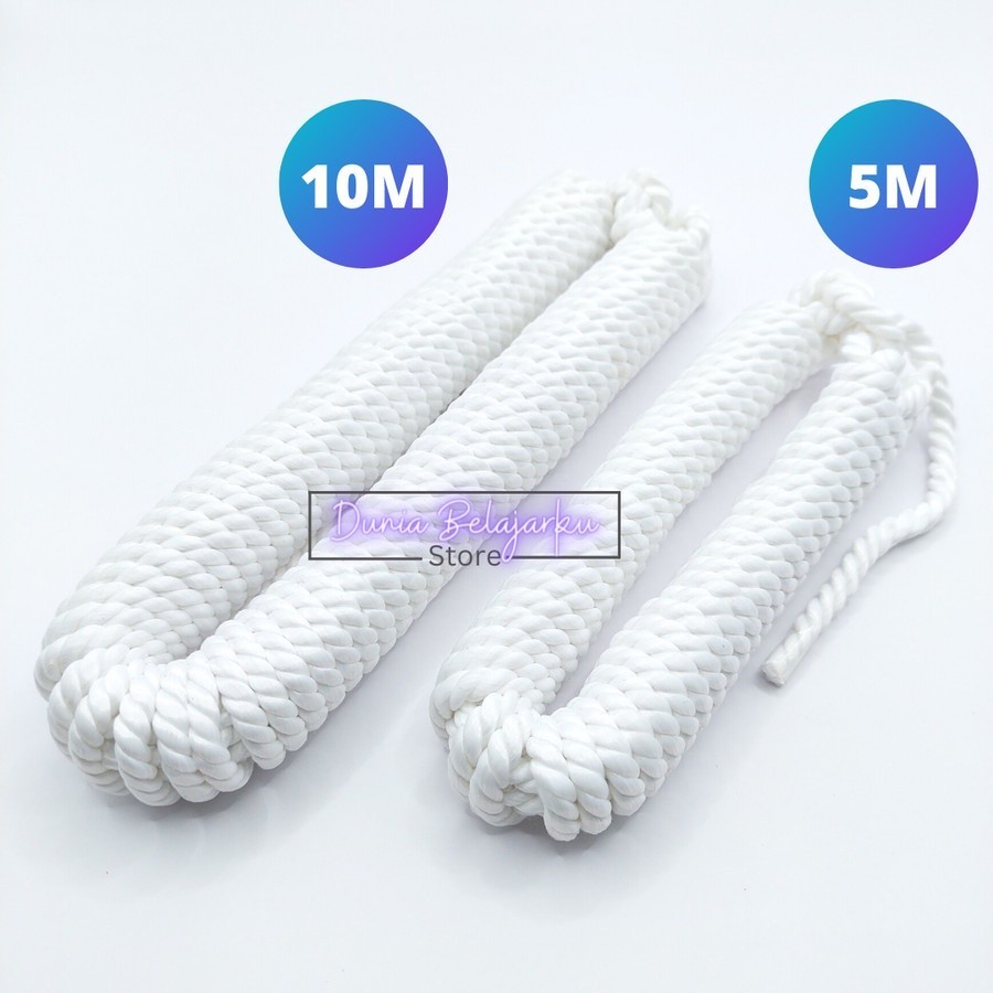 

Promo Tali Tambang Pramuka 5 Meter / 10 Meter Tali Koor