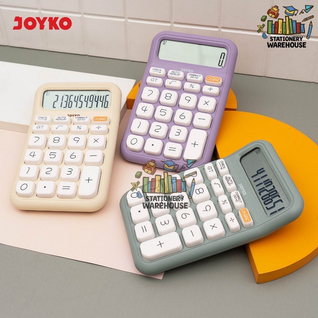 

Calculator Kalkulator Joyko CC-62CO 12 Digits Check & Correct
