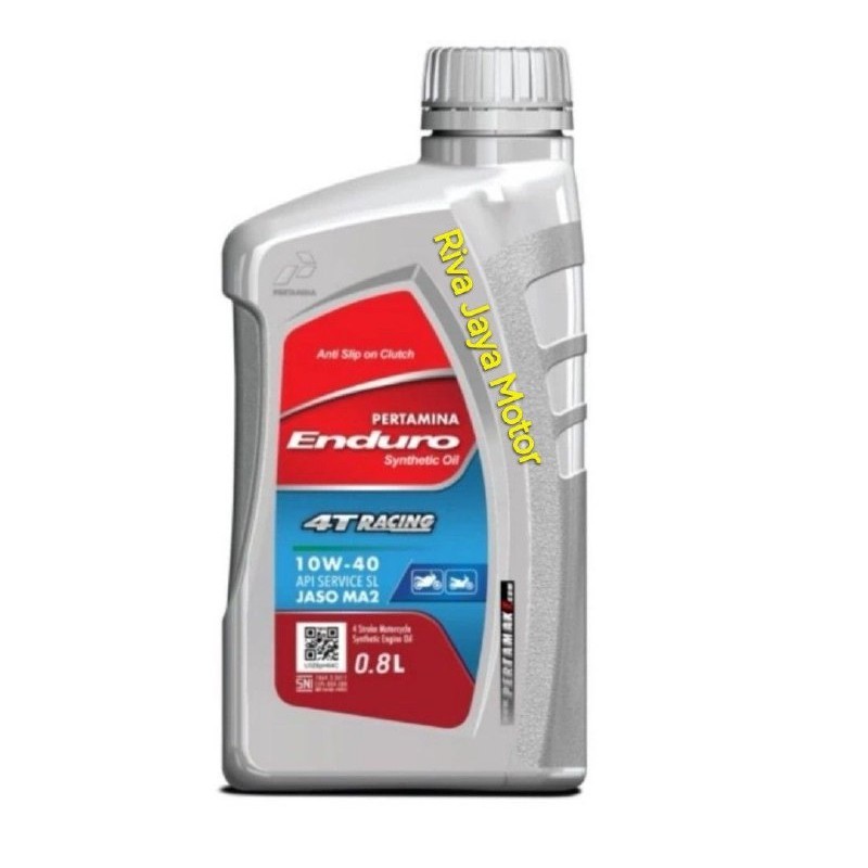 Oli Motor Pertamina Enduro Racing 800ML Sae 10W-40 Mesin 4t 4 Tak Universal Bebek
