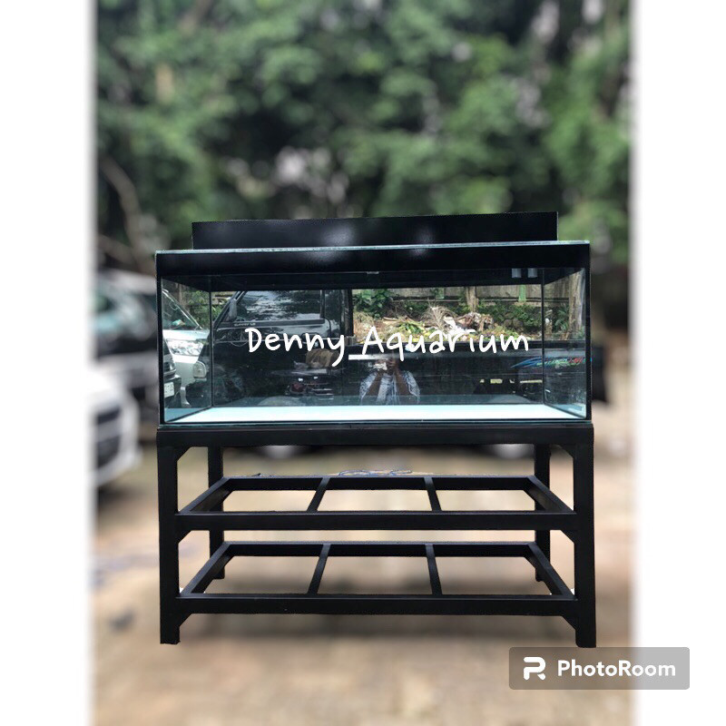 AQUARIUM KACA FULLSET UKURAN 150x60x60cm