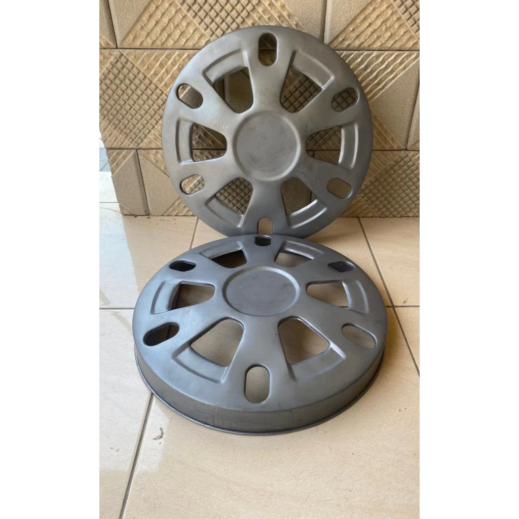 2biji WHELLDOP WILDOP TRUK REBECCA NEW TERBARU MODEL DOP 6TITIK RING16/15 BAHAN PLAT BESI MENTAH