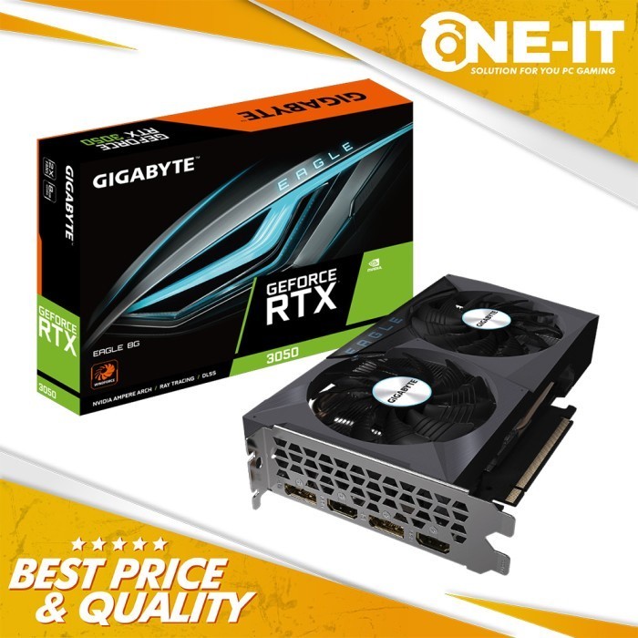 VGA Gigabyte GeForce RTX 3050 EAGLE 8G 8GB GDDR6