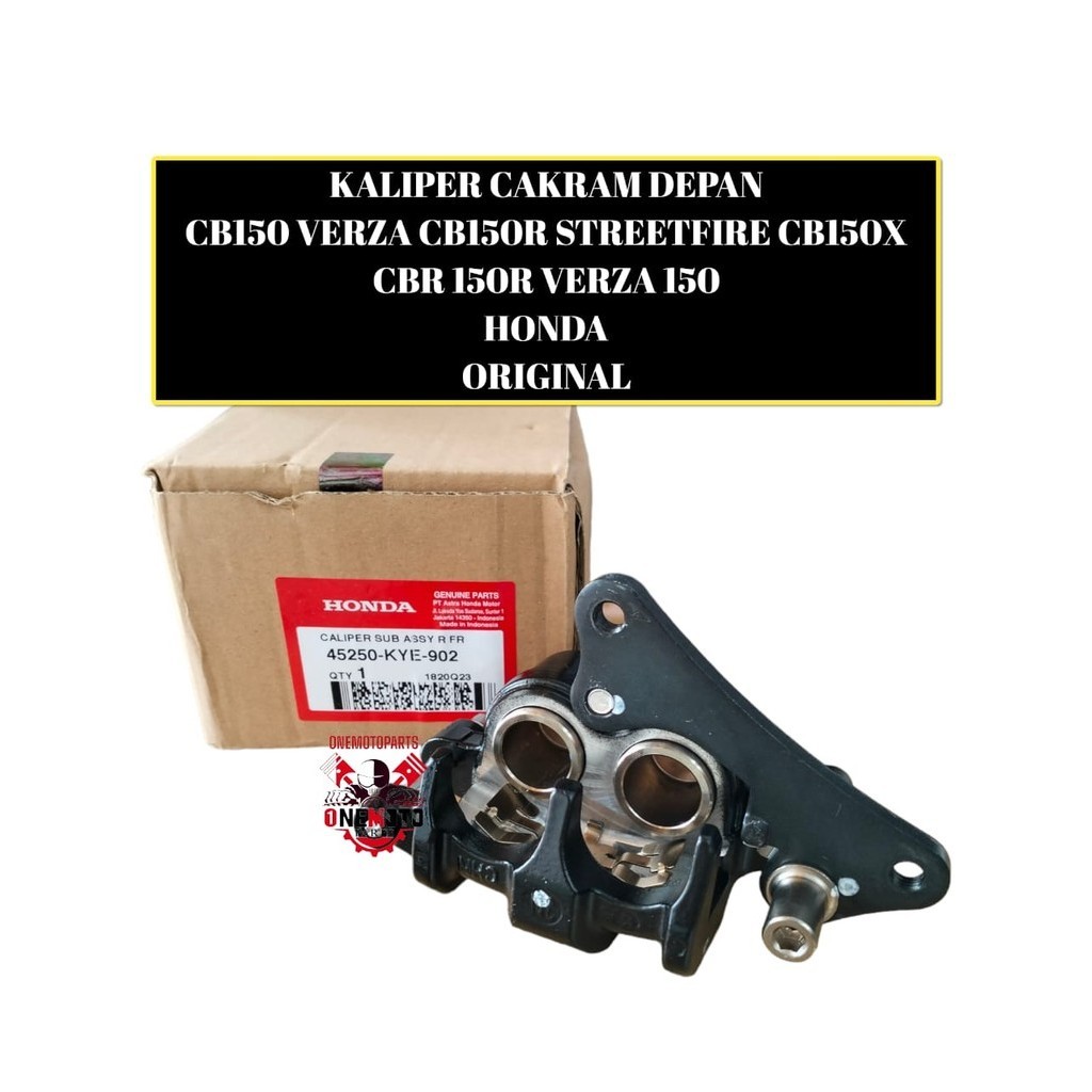 KALIPER CAKRAM DEPAN CB150 VERZA CB150R STREETFIRE CB150X CBR 150R VERZA 150 HONDA ORI 45250-KYE-902