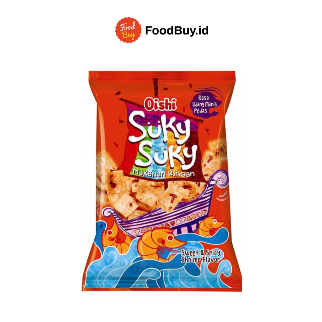 

Oishi Suky-Suky Rasa Udang Manis Pedas 60 gr