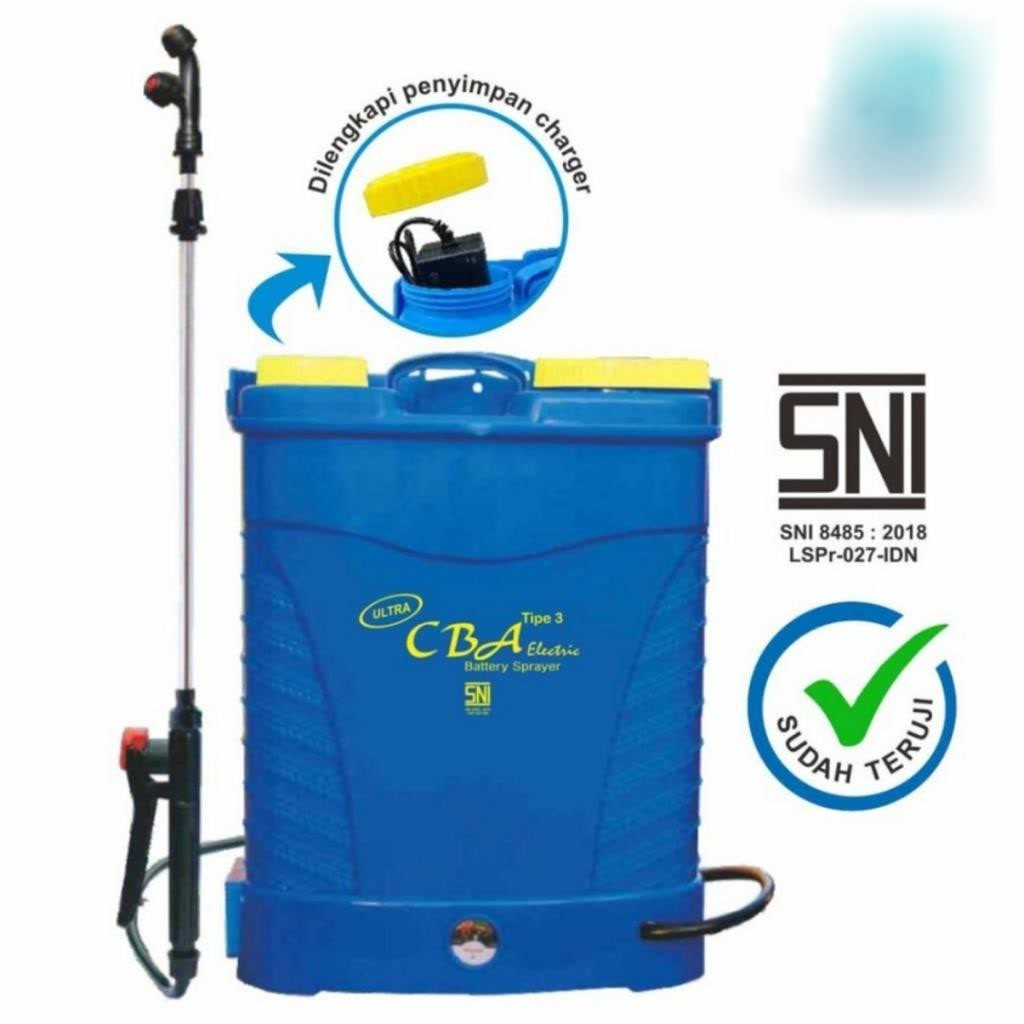 Sprayer Elektrik Ultra 16 L CBA Semprotan Tanaman pompa elektrik semprot hama electric sprayer pompa