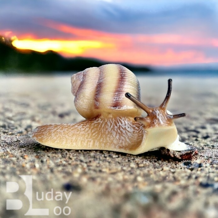 Mainan Miniatur Siput Keong Bekicot 9 cm