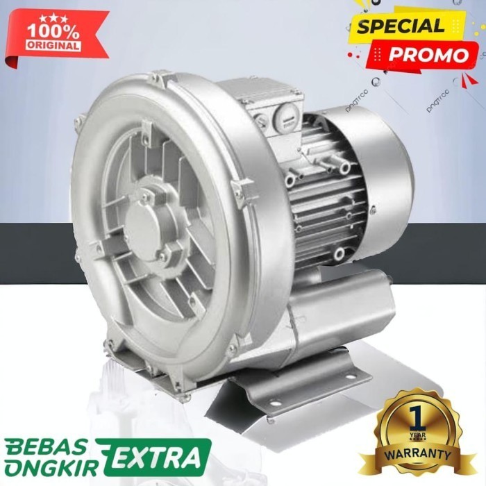 Ring Blower Tambak Udang Kolam Ikan 1HP 220V Blower Kolam 750Watt