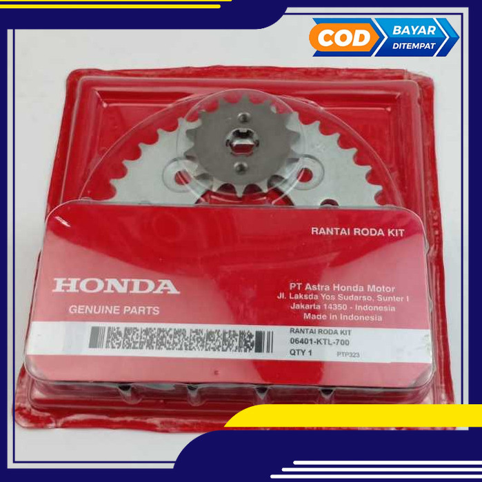 gear set supra x 125 - gir set supra x125 KTL sepeda motor