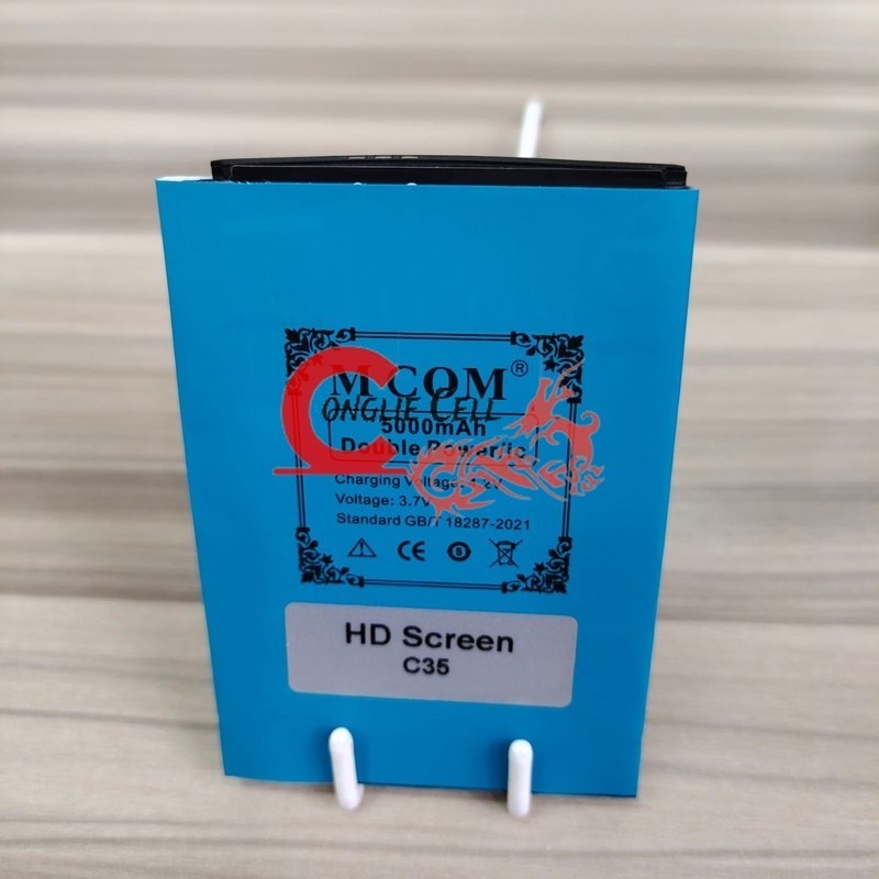 Battery Batere Batre Baterai Double Power Mcom HP Android HD Screen C35 BERGARANSI