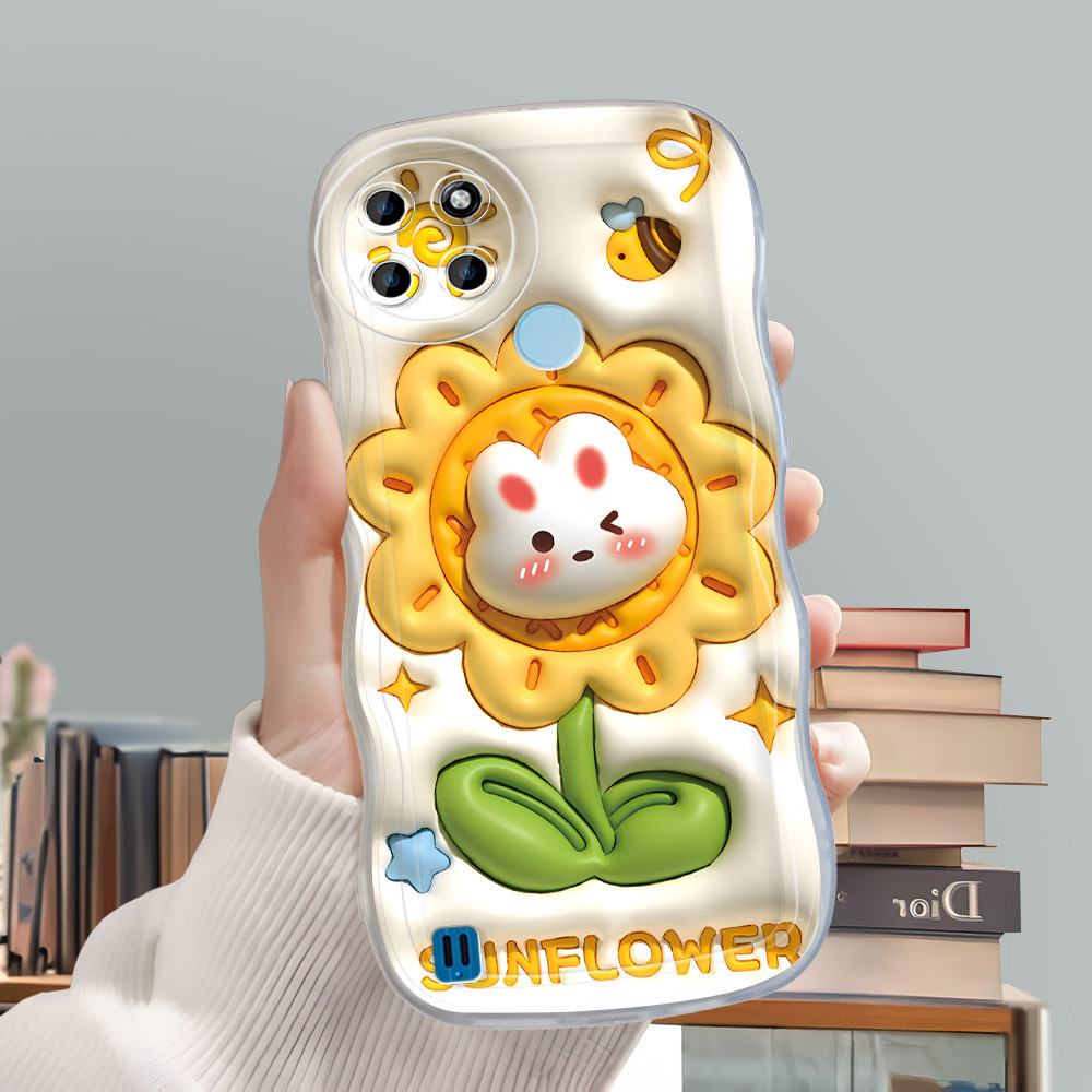Realme C21Y C25Y Phone Case Softcase Casing Hp Kesing Soft Cassing Flower 3933