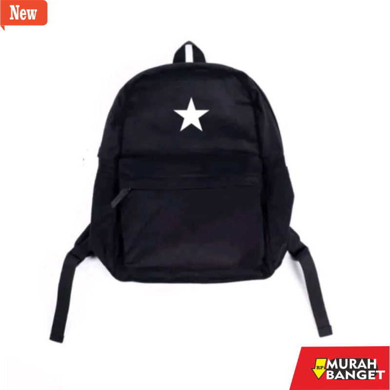 Tas Ransel Pria Kekinian ELVRIM Tas Ransel Bintang Corduroy Bagpack Corduroy