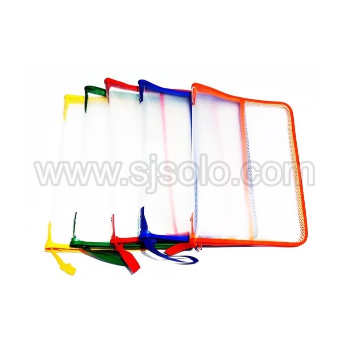 

Map Jaring Plastik Resleting Data Plus Map Sekolah/Kerja Zipper Bag Map Tas Tenteng Resleting