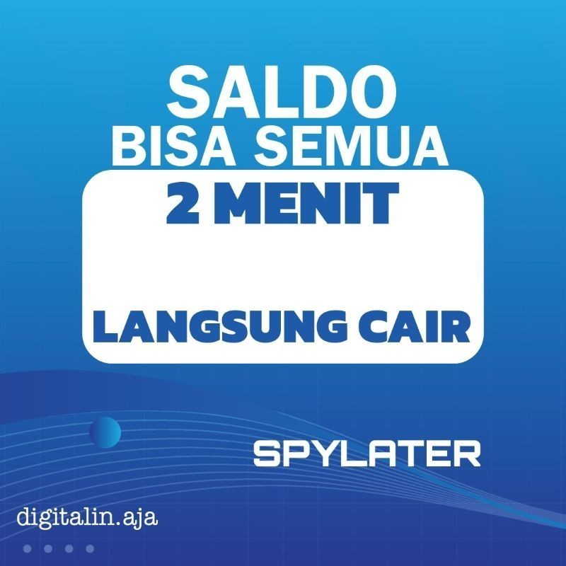 

[chat admin] Top Up Saldo Spylater 23
