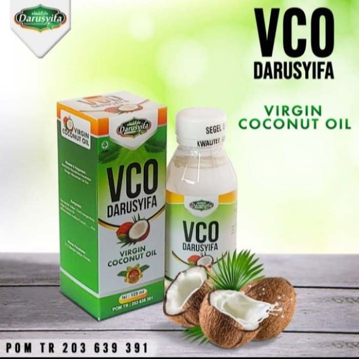 VCO Virgin Coconut Oil Darusyifa 125ml BPOM