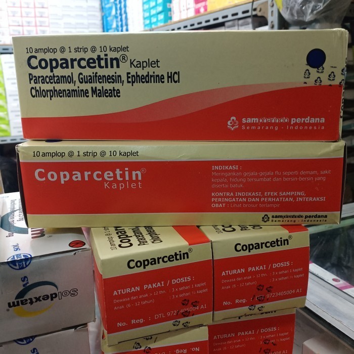 Coparcetin kaplet per box