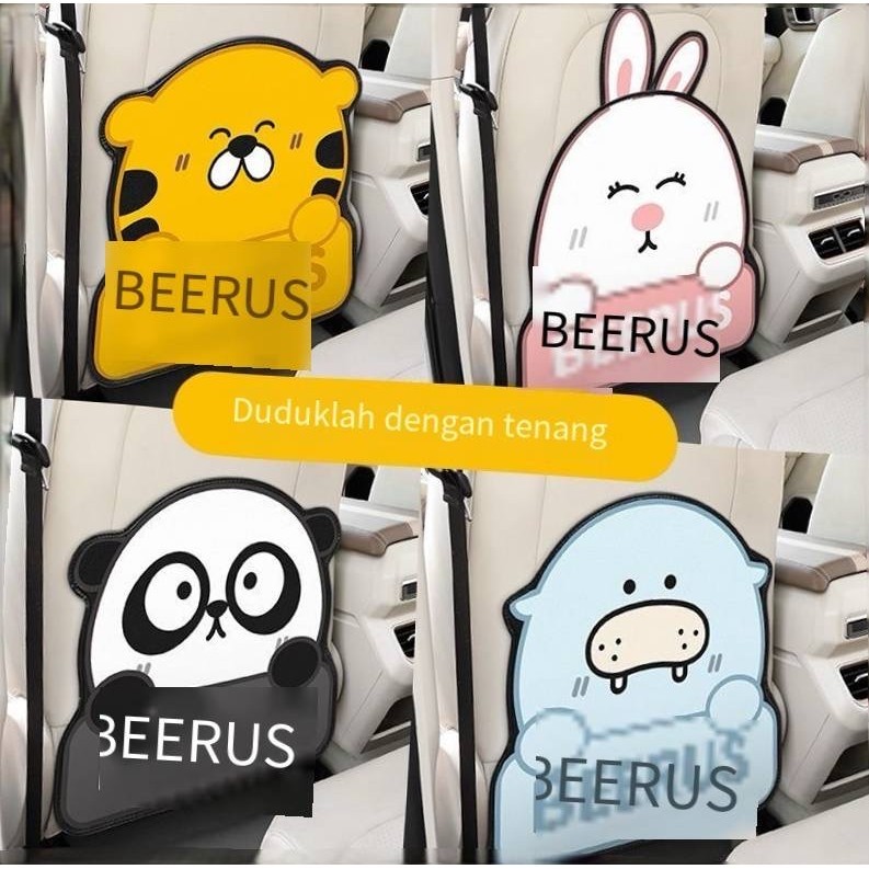 Bantalan Pelindung Mobil/Bantalan Anti-tendangan/ Lucu Kursi Bantal Kursi Mobil Kartun/Bantalan Anti