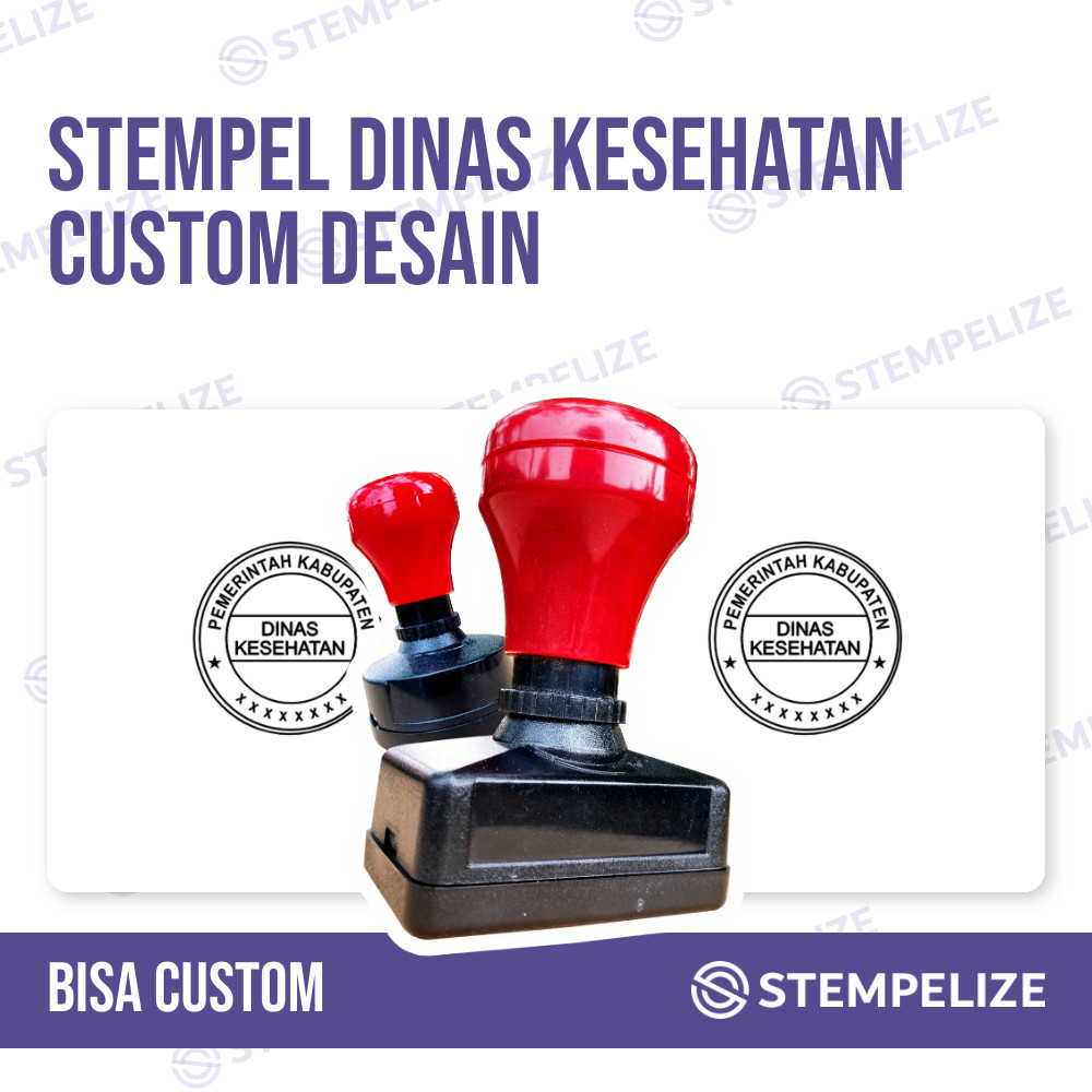 

Stempel Dinas Kesehatan Custom Desain