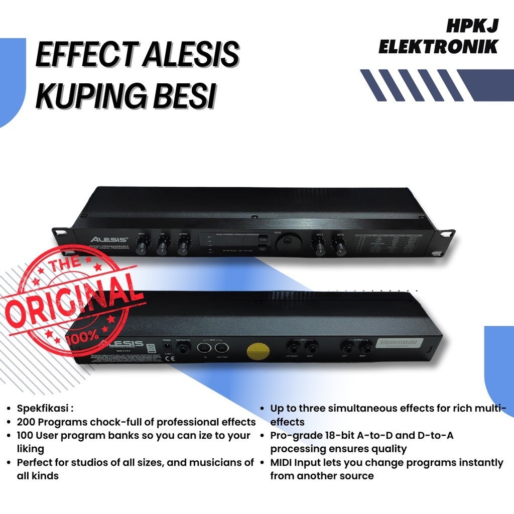 EFFECT VOCAL ALESIS Effect Vocal Alesis efect vocal KUPING BESI ORIGINAL