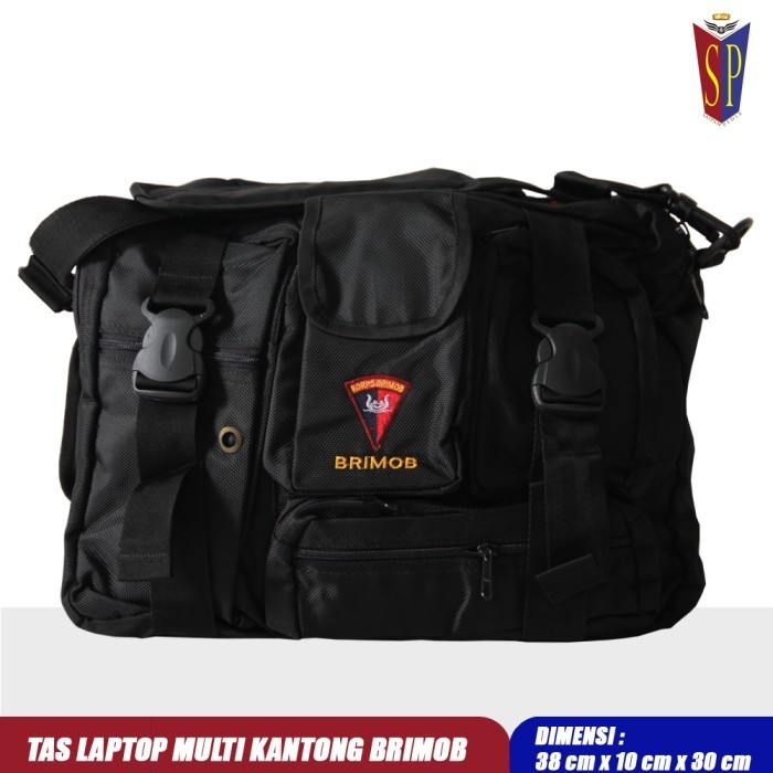 [TERMURAH] Tas Selempang Multi Logo Brimob - Sling Bag Multi Logo Brimob