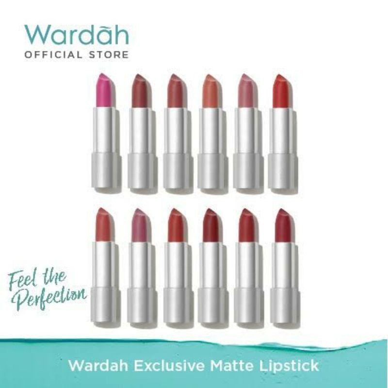 WARDAH EXCLUSIVE MATTE LIPSTICK /Naraya Cosmetics