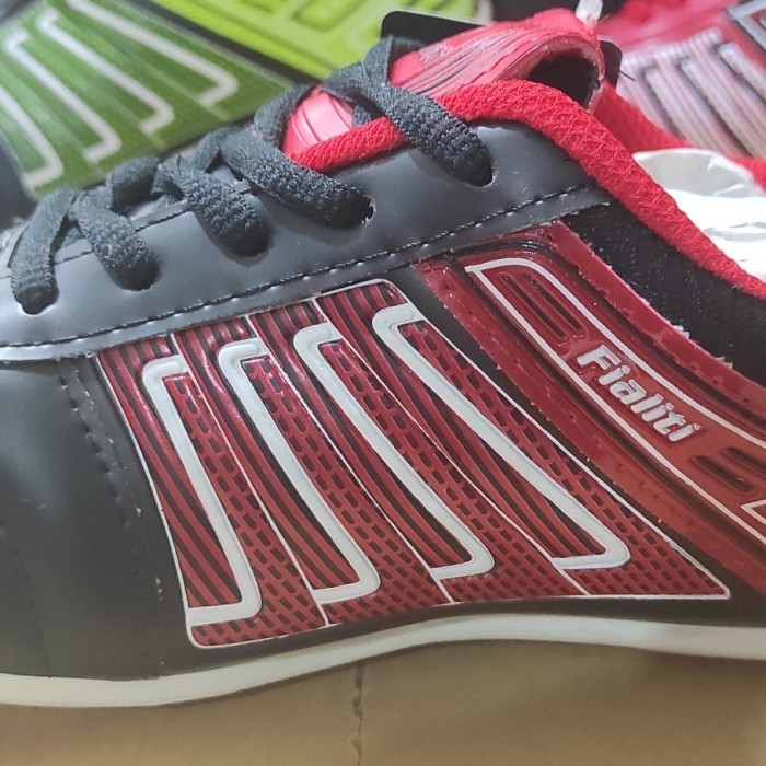 Sepatu Futsal Anak - Anak ( MERK FIALITI 100 % ORIGINAL ) - Hitam, 37