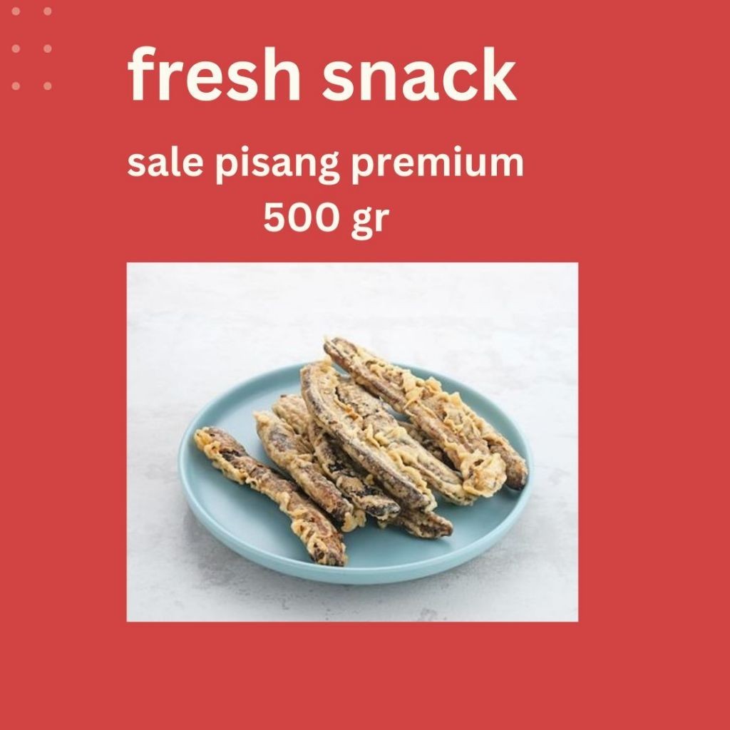 

(500gr) sale pisang premium | cemilan enak , cemilan sehat //
