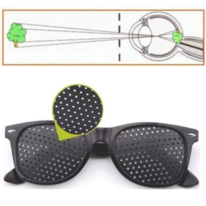 kaca mata penglihatan ganda/kaca mata therapy ion/kaca mata terapi mata