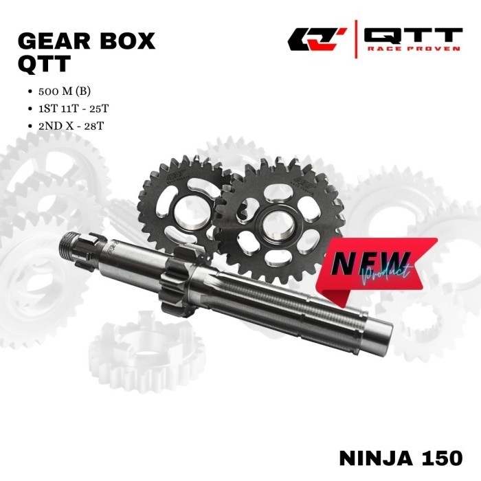 GIGI GEAR RATIO RASIO NINJA R RR SS ZX KR  500 M TIPE B SUNMORI