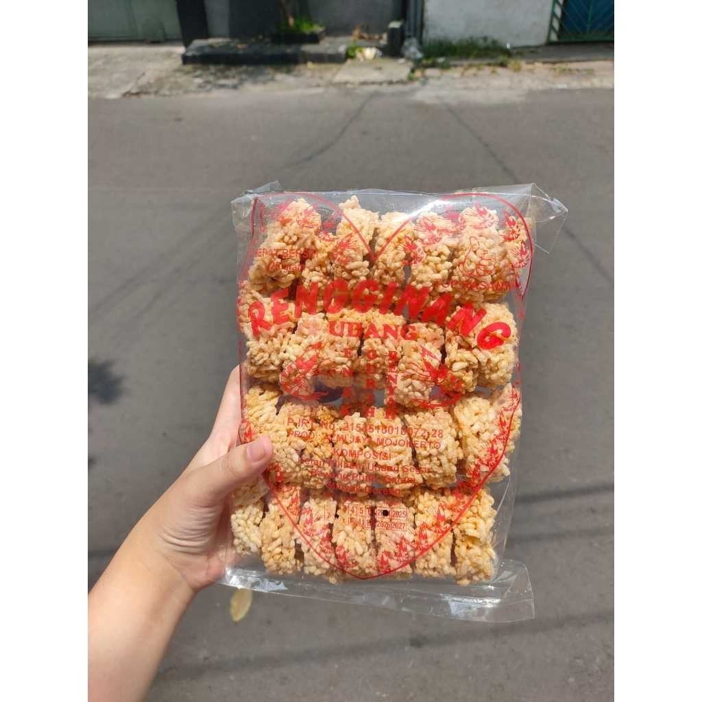 

Rengginang Udang Enak Gurih Renyah 225 Gram - Kerupuk beras garing Mojokerto Jawa Timur