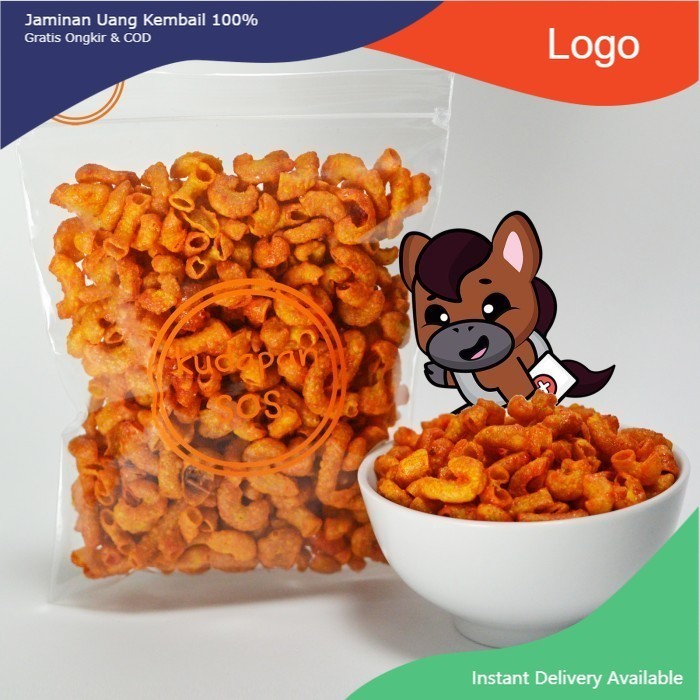 

Makaroni Bantat | Makroni Bantet | Macaroni Mini | Makaroni Goreng - 200 gr